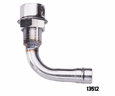 AAA - CHROME PLATED GAS TANK  AIR VENT